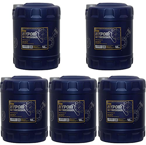 QR-Parts Set 50 Liter 85465423 MN8106-10 10 Original MANNOL Hypoid Getriebeoel 80W-90 API GL 4/GL 5