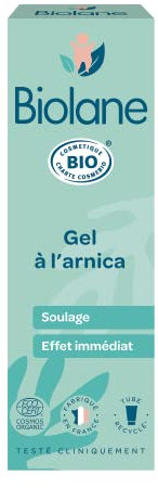 Biolane - Gel árnica certificado orgánico, 20 ml, para bebé, alivia y calma, efecto inmediato, 99% de origen natural, fabricado en Francia