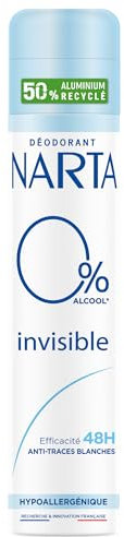 Narta Déodorant Spray Invisible 0% 200 ml