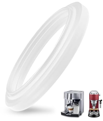 Silikondichtung für DeLonghi EC680 EC685 EC820 EC850 EC860 – Hitzebeständiger Dichtungsring, Ersatzteil für Kaffeemaschine – Einfache Installation, Perfekte Dichtung gegen Leckagen (1 Stück)