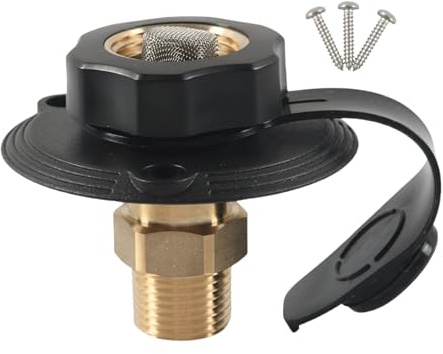 Véhicule récréatif ville remplissage d'eau entrée d'eau clapets anti-retour bride raccord tuyau pour bride marine raccord en laiton