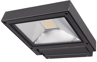 Lucande ,schwenkbar (Modern) in Schwarz aus Aluminium (1 flammig,) - LED Außenstrahler außen Spot Außenleuchte für Garten Terasse Balkon & Haus