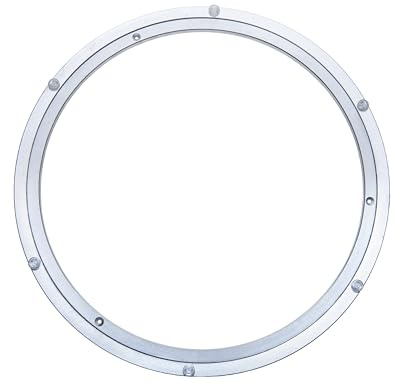 Dailydanny Lazy Susan Drehplatte aus Aluminium, robust, Kugellager, Drehplatte, Hardware für Esstisch, 12 mm