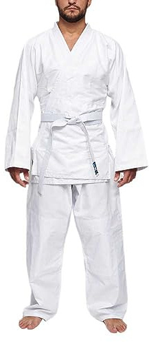 LEONE 1947, Judogi Training, Unisex, Bianco, 170, AB401