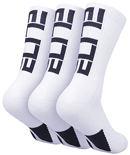 Podinor Elite Chaussettes de basket-ball pour homme et femme Chaussettes de basketball athlétiques