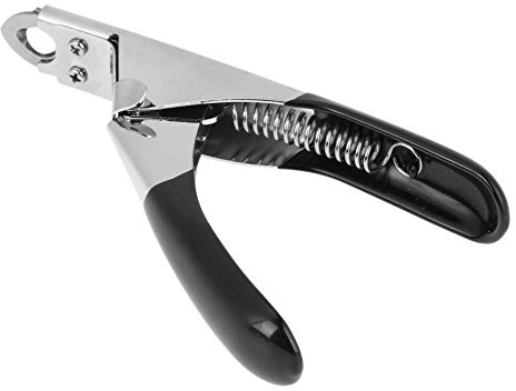 Dog Nail Clippers, Stainless Steel Round Head Pet Dedicated Nail Scissors Trimmer with Spring Action Pet Toe Claw Shear Cutter Suitable for Small Medium Large Dogs Cats