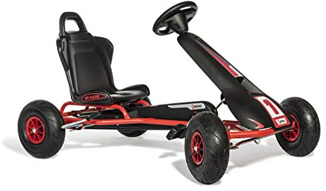 Ferbedo X-Racer Go Kart-Ridleksak I 5-11 År, Röd/Svart