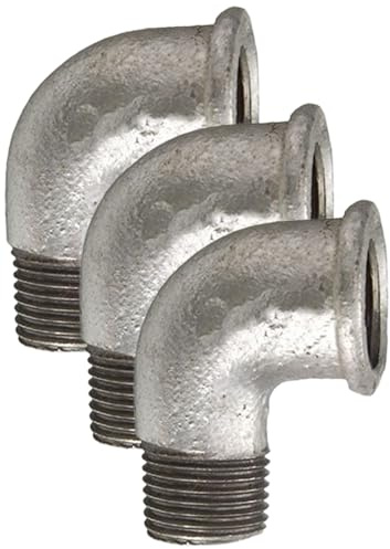 Cornat Verzinkter Winkel 90Grad, I/A, 3/4 Zoll, VFB9234 Silber (Packung mit 3)