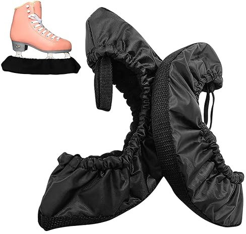 Mineup Kufenschoner Schlittschuhe,1 Paar Schlittschuhschoner, Eishockey Elastische Kufenstrümpfe,Schlittschuh Schoner,Kufenschutz Zubehör für Damen Herren Kinder Schlittschuhe&Eislaufschuhe (28-34cm)