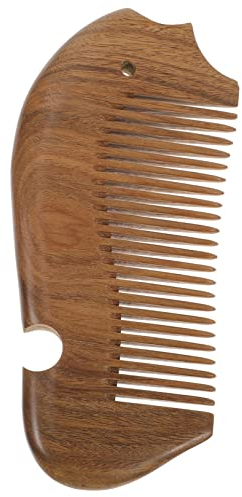 DOITOOL Kopfhautkamm Aus Holz Für Massage Haarkamm Mit Antistatischem Design Stimuliert Die Kopfhaut Fördert Die Durchblutung Haarpflegekamm Für Zuhause