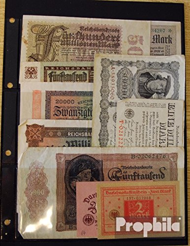 Prophila Collection Geldschein Deutsches Reich 35 Verschiedene Banknoten Weimarer Republik (Banknoten für Sammler - kein Zahlungsmittel)