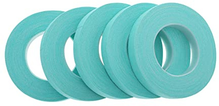 WHAMVOX Juego de 5 Rollos de Cinta Adhesiva para Uñas Resistente al Desgaste Y Práctica Cinta Adhesiva para Uñas Pipa