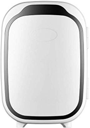 Portable Mini Fridge with Freezer - Quiet Mini Fridge for Bedroom, Car, or Room - Cute Design and Energy Efficient - Ideal for Snacks and Drinks