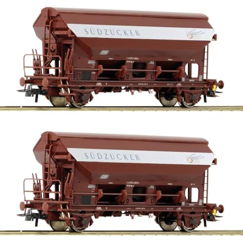 Roco 6600124 Set de 2 Wagons de Toit pivotant H0 de la DB