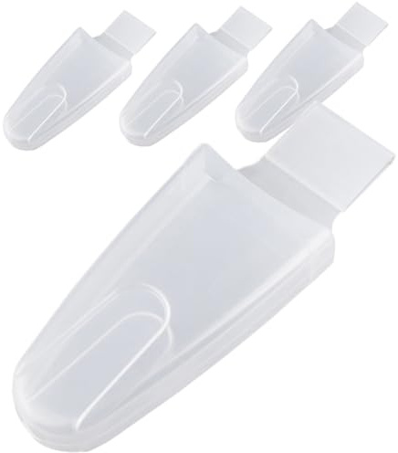 Gogogmee 4Pcs Garden Scissors Waist Clips Protective Holder for Garden Shears Portable Transparent Storage Box for Pruners and Clippers