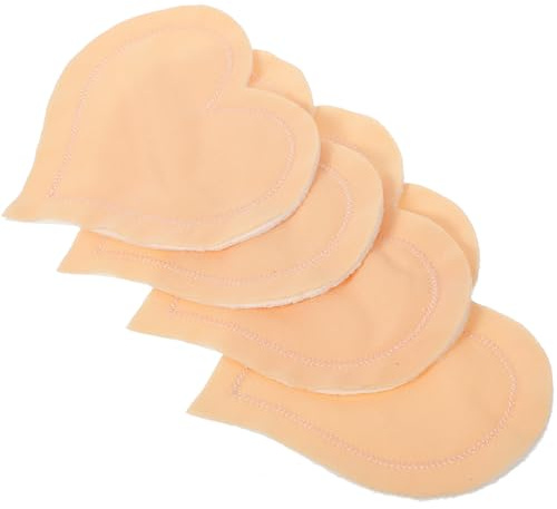 VILLCASE Washable Breast Pads for Women 2 Pairs Reusable Nursing Pads Soft Cloth Velvet Material Comfortable Leak-Proof Breastfeeding Cushions for Postpartum Nursing