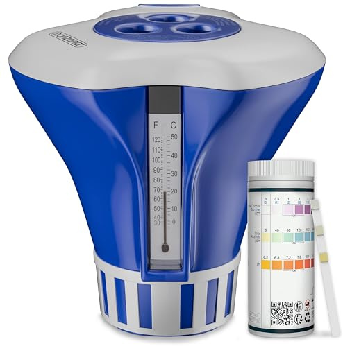 Monzana Dispensador Cloro Piscina para Tabletas de 20-200 g