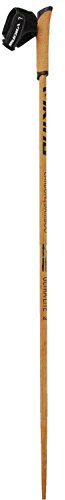 VIKING Nordic Walking Stöcke - Ultraleicht - Handschlaufe Mit Clip-On-System - Profilierter Griff - Expedition Carbo, Braun, 120 cm