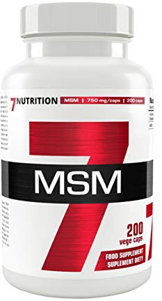 7Nutrition MSM 750mg 200 kaps.