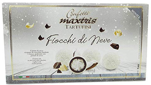 Confetti Maxtris - Tartufini Fiocchi Di Neve al Cocco, 500g