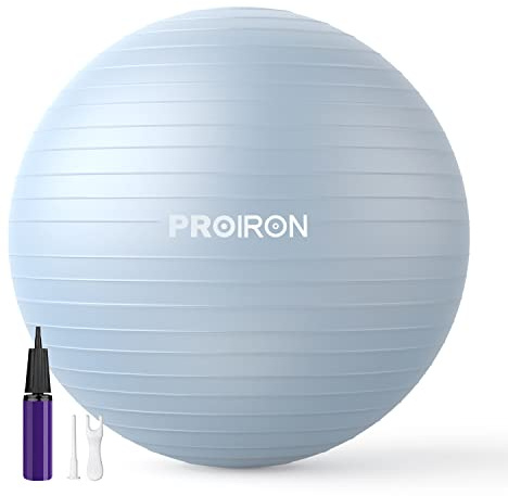 PROIRON Pelota de Pilates 55/65/75cm,Azul,75cm