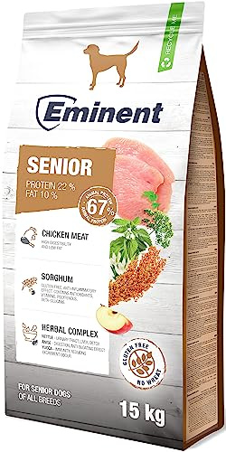 Eminent Senior | High Premium hundmat gluntfri | torrfoder för äldre hundar alla raser 15 kg