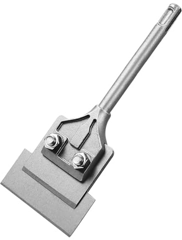 Cincel SDS Plus para azulejos, 300 mm x 100 mm, broca de cincel para hormigón, ranurado de azulejos, raspado, cinceles para quitar azulejos, adhesivo de suelo