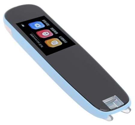 Greensen Scan Reader Pen Sprachübersetzer Multifunktionaler OCR Digitaler Smart Pen 134 Sprachen Übersetzer Tragbar für Studenten Touchscreen-Bedienung (Blue)