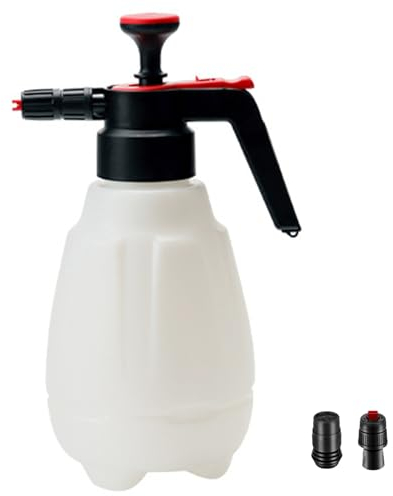 Auto-Schaumsprüher, Schaumsprüher, 2,5 l großes Fassungsvermögen, Auto-Schaumsprüher, Handpumpensprüher mit 2 Düsen für Gartenbewässerung, Autopflege und Waschen