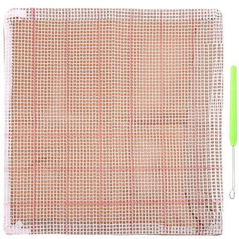 PATIKIL Kit de Tapisserie au Crochet, Kit de Coussin au Crochet de 43x43cm pour Adultes Débutants, Bricolage et Décoration d'Intérieur