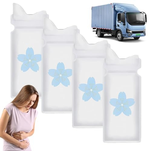 Pinkelbeutel für die Reise,Reise-Urinbeutel | Tragbarer Urinalbeutel 4 Stück - Tragbare Camping-Urinalbeutel für Männer und Frauen, 700 ml Urin-Erbrochene-Beutel, Unisex-Urinal-Toilettenbeutel
