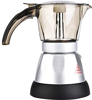 aqxreight Eléctrica De Espréss 300ml Capacidad Grande Italiana Eléctrica Para En De Filtro De Malla Fácil De Limpiar Y Desmontar Ideal Para Cocinas Modernas