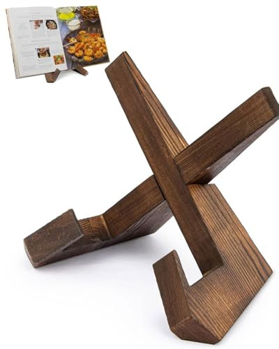 QLEUIFT 1 pcs Support pour Assiette Presentoir -Porte Assiette de 6,5 Pouces,Decorative Support en Bois pour Cadre Photo,Chevalet Décoratifs de Table pour l'Exposition,Support pour Tourner Les Livres