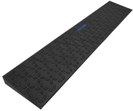 LIEKUMM Rubber Threshold Ramp 3 cm Height, 650 kg Capacity Wheelchair Ramps for Doorways, Non-Slip Ramps for Mobility Scooters, Motorcycles, Doorways, Steps, Kerbs, Polaris Pattern Design
