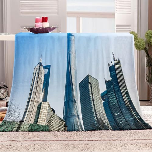 Fleece Decke City Kinderdecke Decke Herbst 130 X 150 cm Kuscheldecke Flauschig