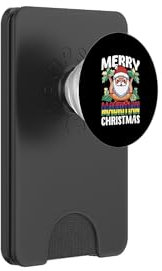 Merry Mauritian Christmas Santa Mauritius XMAS Party PopSockets PopWallet for MagSafe