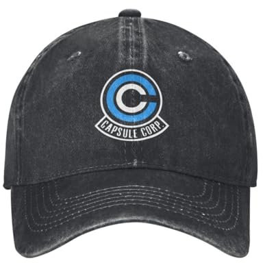 UIOPPIOS Custom Capsule Corp. Casquette de Baseball Hommes Femmes Coton Ajustable Papa Chapeau Été en Plein Air Snapback Chapeaux