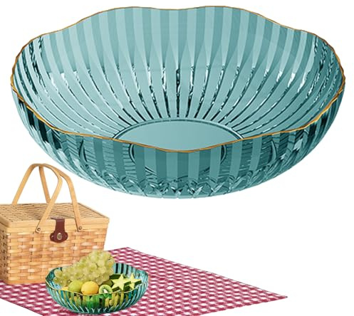 Moderno porta frutta, espositore da cucina, adorabile vassoio decorativo compatto per snack e frutta, grande ciotola per prodotti, centrotavola per sala da pranzo, casa, uso festivo