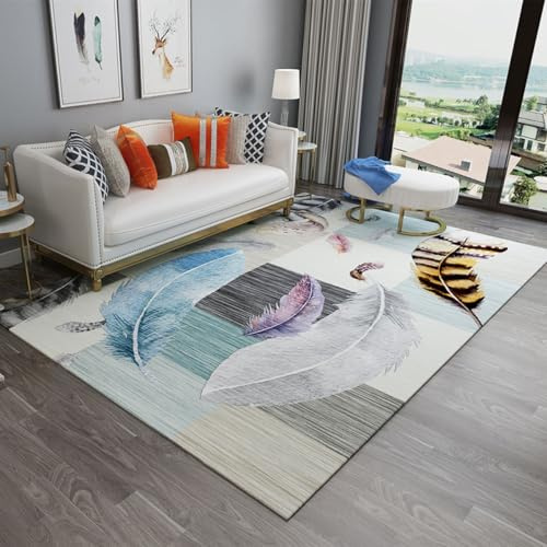 Infrared Radiant Floor Heater, Heated Carpet, Heated Rug Under Desk,soft carpet, fast heating, suitable living room, bedroom, office(105CM*190CM)