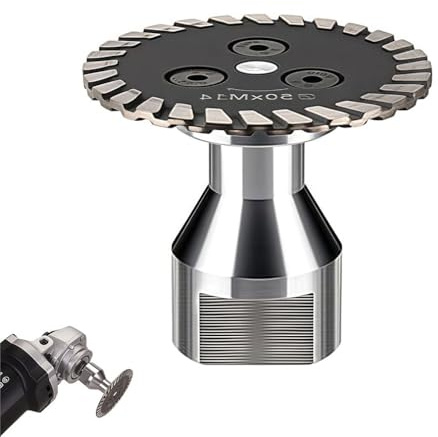 Precision Diamond Carving Wheel, High-Density Diamond Blade for Angle Grinder, Diamant Trennscheiben für Rotationswerkzeug Zubehör, Mini Diamantscheibe, Trennscheiben Set für Holz, Aluminium (50MM)