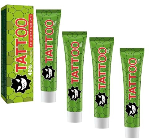 Crème pour Tatouage, Soin Avant et Après Tatouage, Épilation Laser et Piercing, Hydratante et Apaisante pour une Expérience Confortable creme anesthesiante tatouage creme anesthesiante