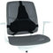 Fellowes Professional Series - Cojín lumbar ergonómico, Proporciona Apoyo Lumbar para la Espalda, Protección antibacteriana, color negro