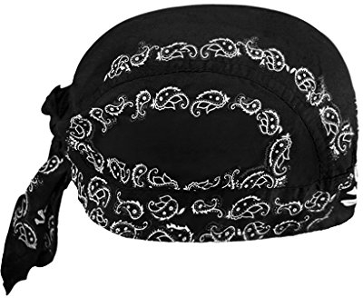 Sports Bandana Cap Herren Piratentuch Damen Baumwolle Kopftuch Hut Hip Hop Cap Outdoor Stirnband UV Schutz Mütze für Fahrrad Radsport Motorrad