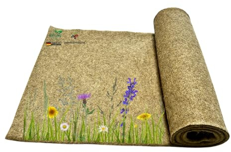 pemmiproducts Nagerteppich 100% Hanf, 0,70 m x 5 m, ca. 0,5 cm dick