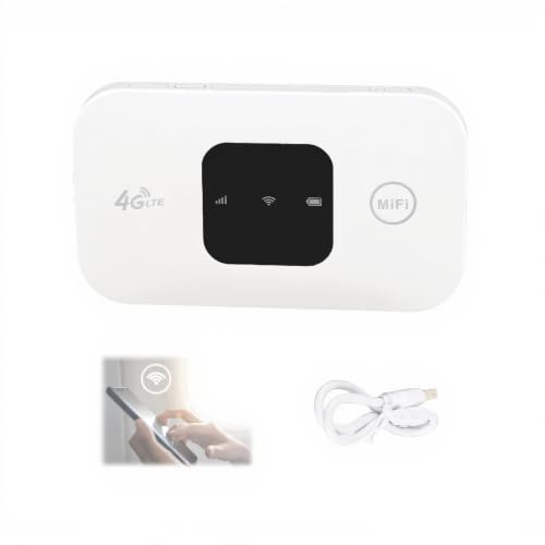 WLAN Router, Tragbarer 4G WLAN SIM Karten Router Tragbarer Mobiler Hotspot Internetverbindungen für Reisen zu Hause