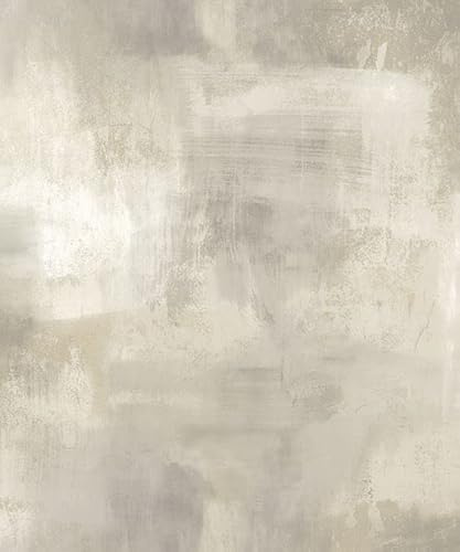 Grandeco Metro Loft Concrete Distressed Paint Rustic Plaster Effect Textured Vinyl Wallpaper, Biege A60002