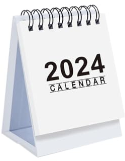 Kalender 2024 Tischkalender, Jahreskalender Monatskalender Tischkalender Kalender 2024-2025 Desktop Kalende, Tischkalender zum Aufstellen 18 Monatskalender Läuft von Januar 2024 bis Juni 2025