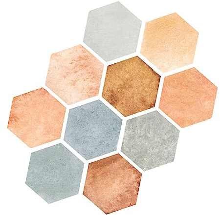 POPETPOP 10 Pièces Autocollant De Sol 3d Soi Carreaux Adhésifs Coller Des Tuiles Des Murs Carrelage Auto-adhésif Autocollants Carrelage Stickers Mosaïque Autocollant De Salle De Bain