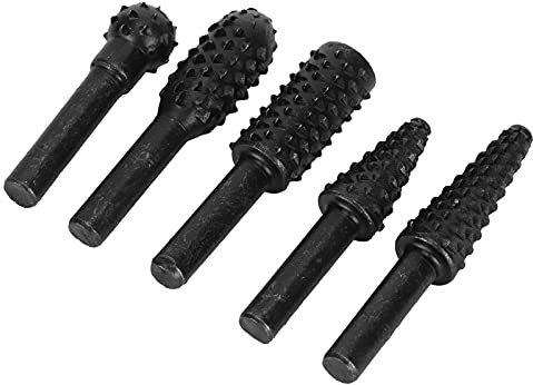 Set di Rasp di Raspa per Intaglio in Legno, Acciaio #45, Ideale per Macinare e Lucidare, Design Leggero e Compatto, Adatto per Appassionati di Fai -da -te, Appassionati di Artigianato e