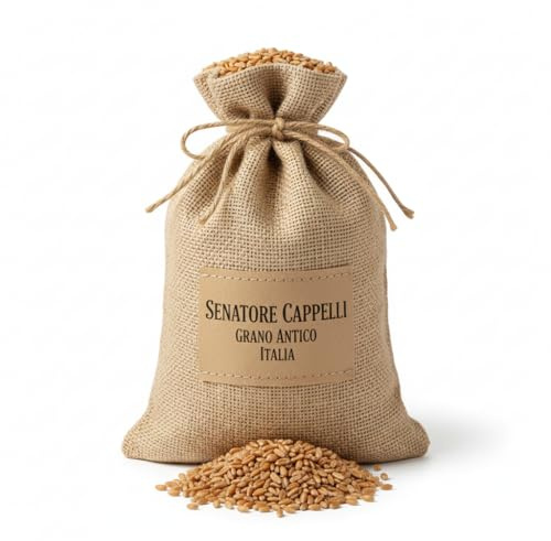 Chapeaux de blé sénateur 1 kg | Semoule de blé dur de première qualité pour animaux (qualité alimentaire humaine) | Sans OGM, teneur élevée en protéines et faible niveau de gluten | Aliments volaille